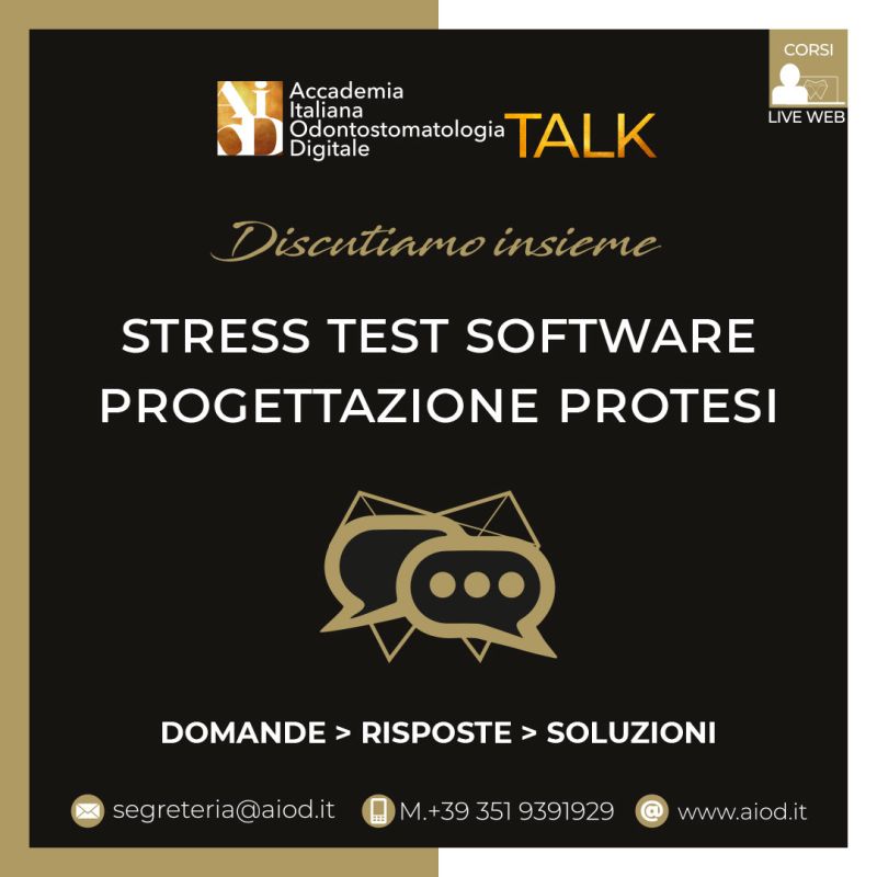 Stress Test Software Progettazione Protesi (AIOD Talk #8)