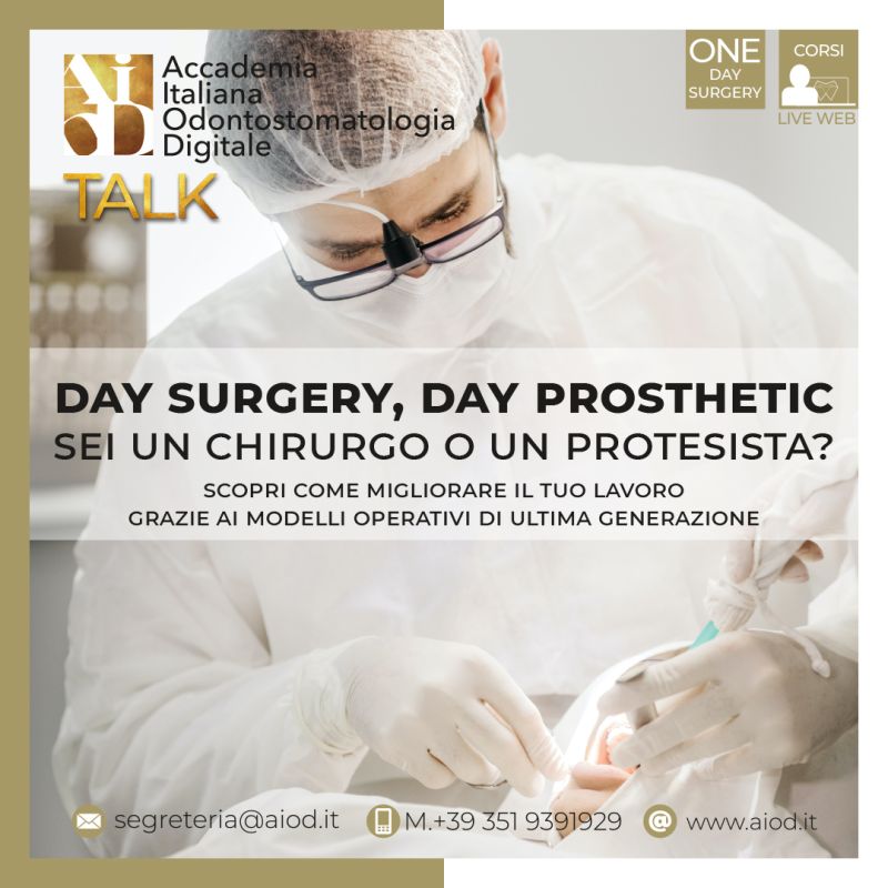 Day Surgery, Day Prosthetic (AIOD Talk #7)