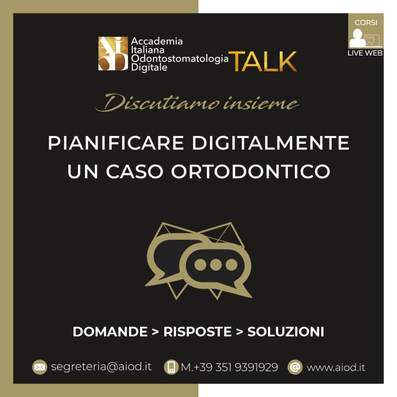 Pianificare digitalmente un caso ortodontico (AIOD Talk #14)
